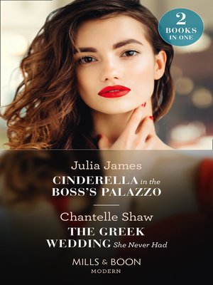 cover image of Cinderella In the Boss's Palazzo / the Greek Wedding She Never Had